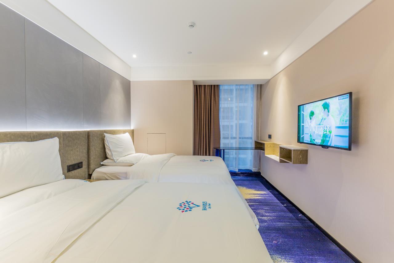 Lifu Hotel Wankel Jiang Tai Road Metro Station Branch Guangzhou Exteriör bild