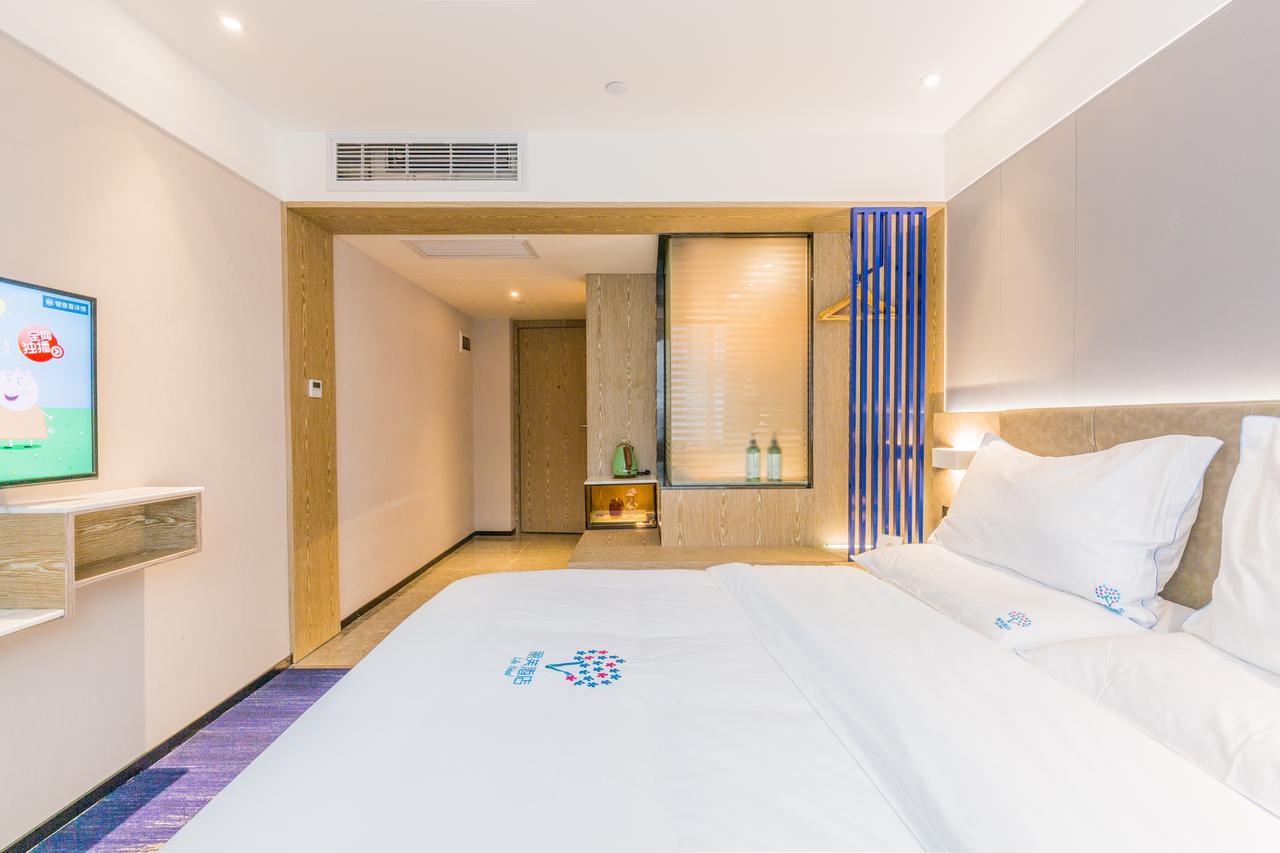 Lifu Hotel Wankel Jiang Tai Road Metro Station Branch Guangzhou Exteriör bild
