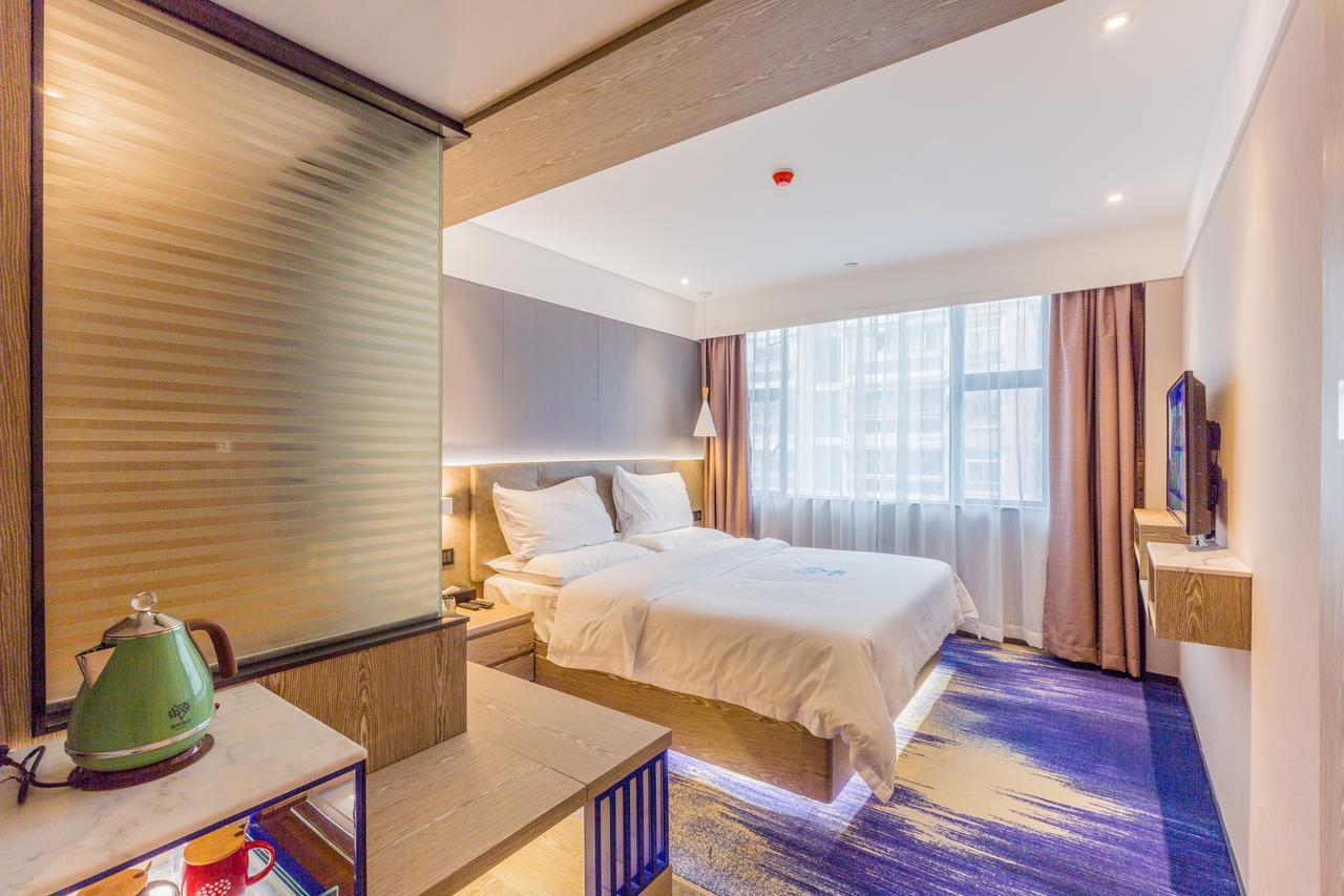 Lifu Hotel Wankel Jiang Tai Road Metro Station Branch Guangzhou Exteriör bild